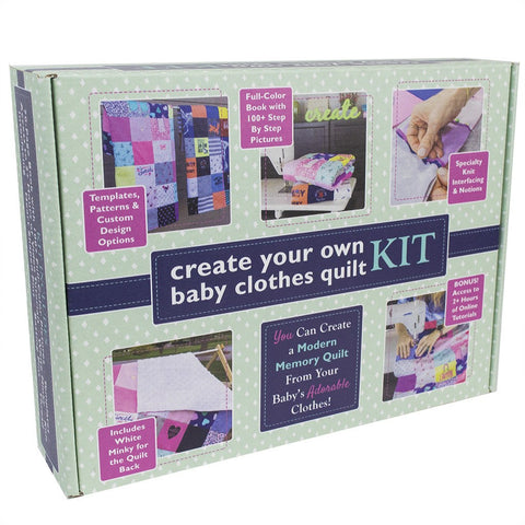 Baby Clothes Quilt Kit