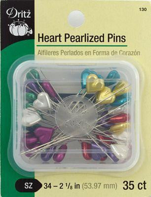Dritz Quilting Flat Butterfly Pins, 2 - 50 count